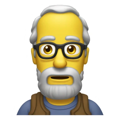 Homer simsone sticker