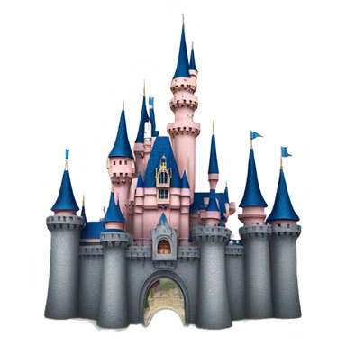 Disney castle sticker