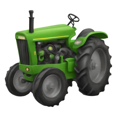 Tractor a pedal sticker