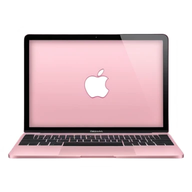 Light pink macbook sticker