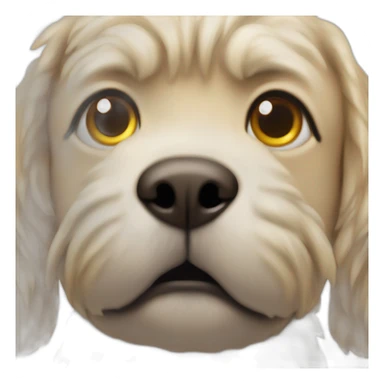 mops happy close up sticker