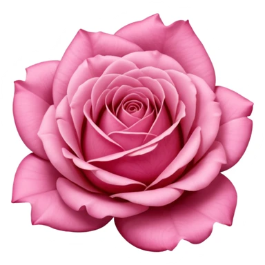 “A Polaroid photo of a pink rose  sticker