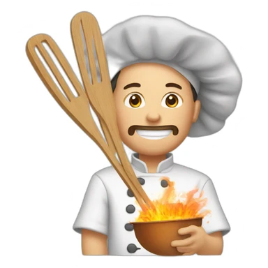 cooking wok sticker