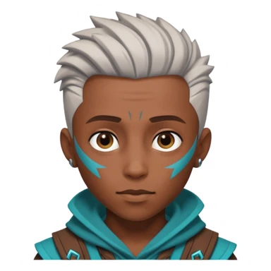 Ekko from the Arcane (a Netflix animation) sticker