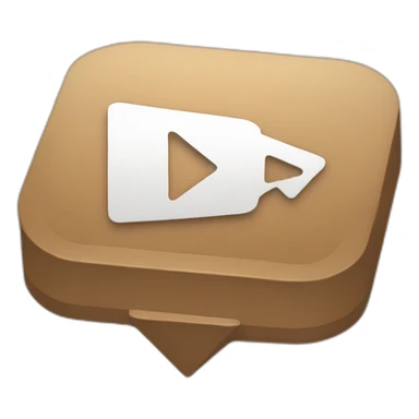 video play button sticker