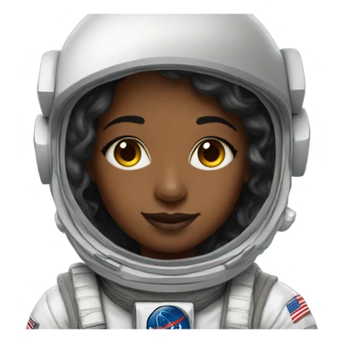 astronauts girl sticker