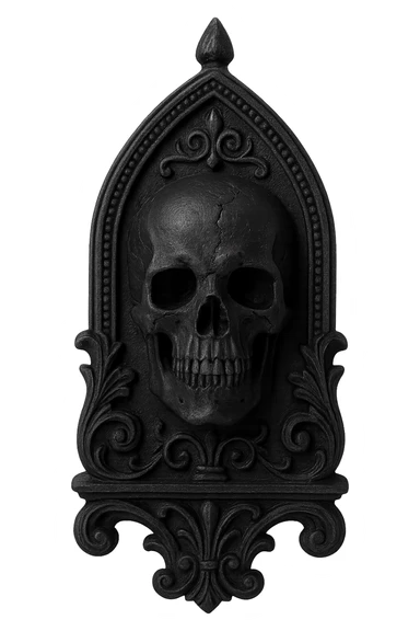 goth object, remove background sticker