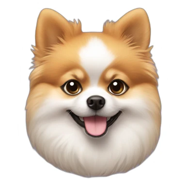 cute-dwarf-pomeranian sticker