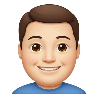 smirk with double chin sticker