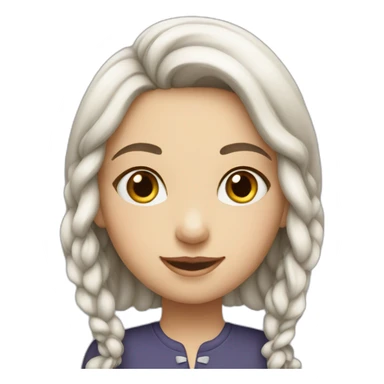 canadian jewish girl sticker