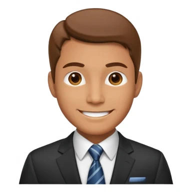 business man @emoji sticker