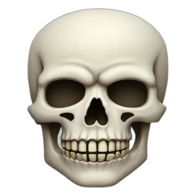 Punk rock skull sticker