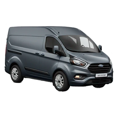 ford transit custom L2H1 with dark grey color sticker