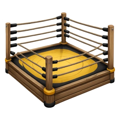 wrestling ring sticker