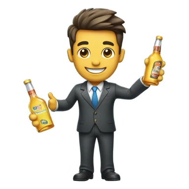 Alcohol salesman sticker