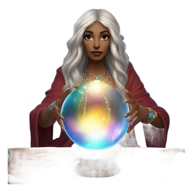 fortune teller sticker