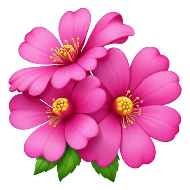 Ponk flowers sticker