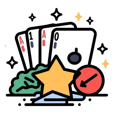 casino with gambling elements sticker
