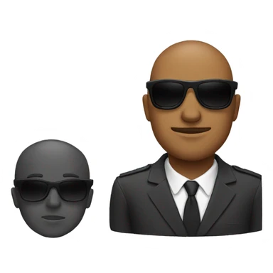 Principal WITH BLACK sunglass sticker