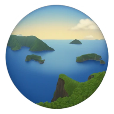 Azores islands sticker