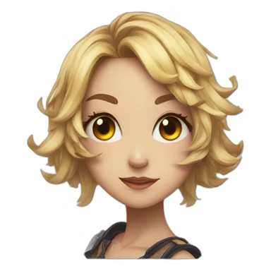 Twisted wonderland leona sticker