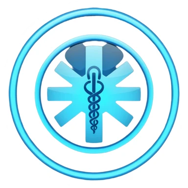 electronic medical record circular format sticker