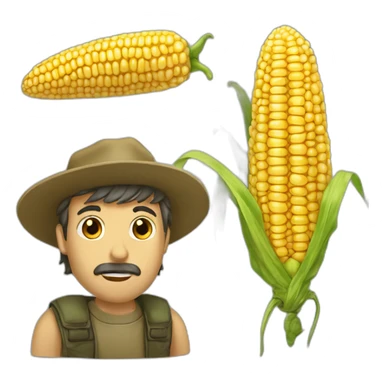 cob-corn-nematode-man sticker