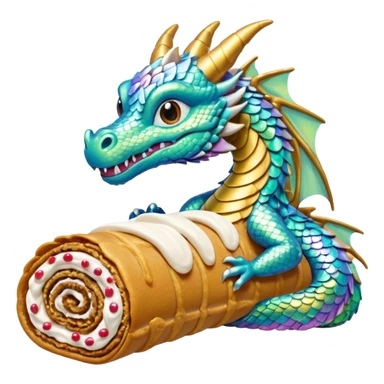 Slick dragon mixed cananoli sticker