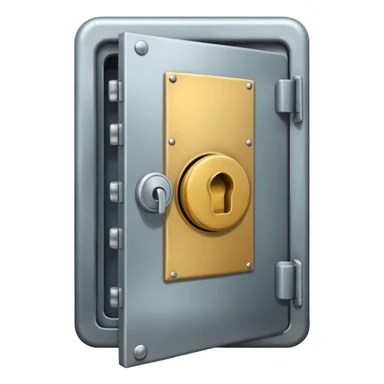 safe door is oppened  sticker