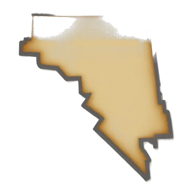 Nevada state outline sticker
