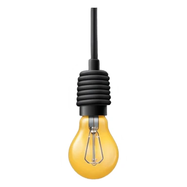 Hanging Light Cable sticker