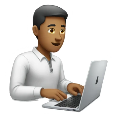 person sending email sticker