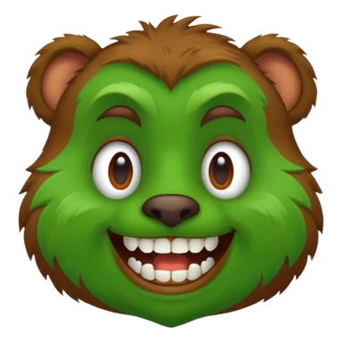 I wanted to be a green gopher sticker