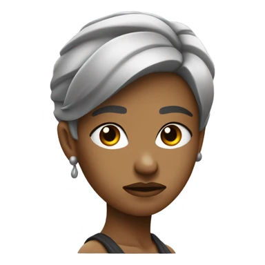 Angry girlfriend sticker