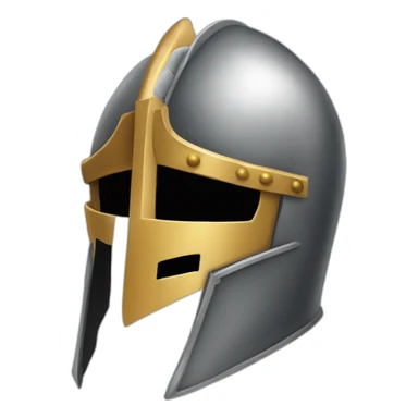 Knight helm sticker