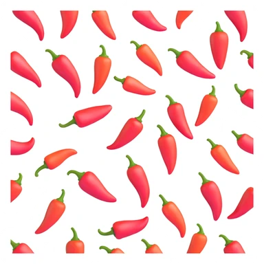 red pepper sticker