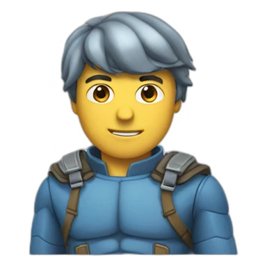 sam sam super héro sticker