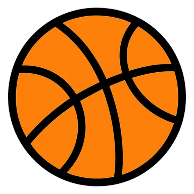 basket ball sticker