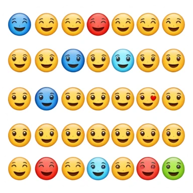 Emojis about learning English for young adults sticker