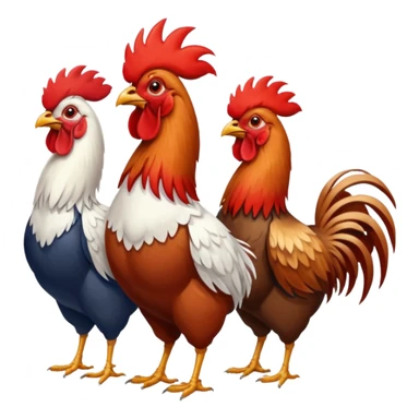 Rooster Squad sticker