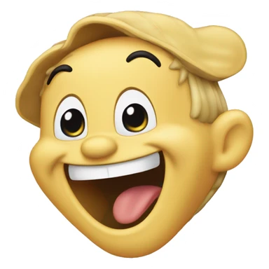 monterey jack from rescue rangers, laughing sticker