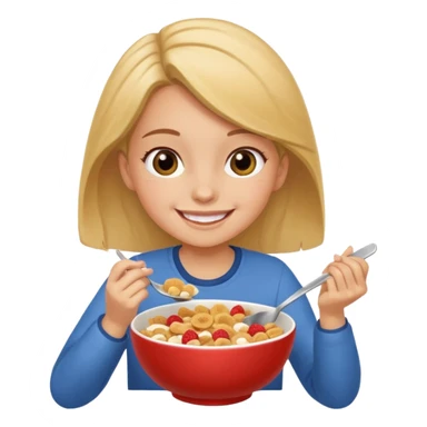 Girl eating out lap sticker