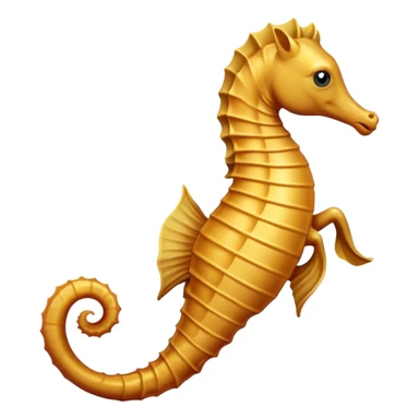 Sea horse sticker