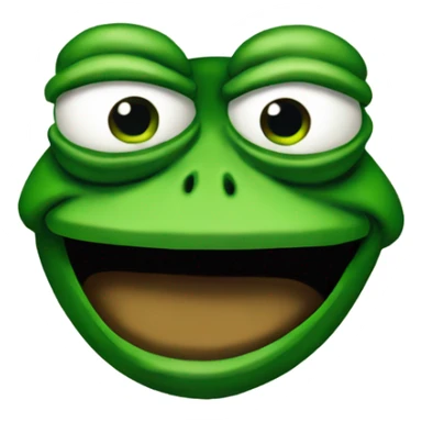 pepe the frog lol sticker