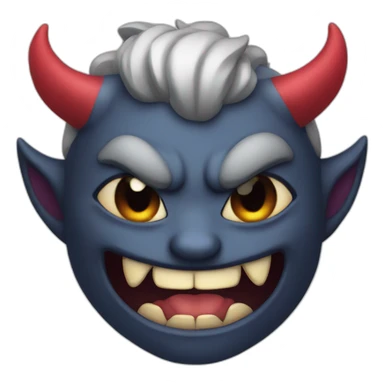 cute demon sticker