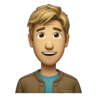 Rufus the doofus sticker