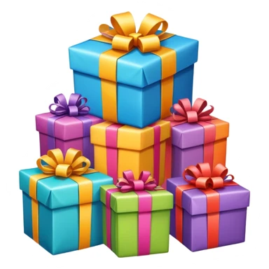 birthday presents sticker