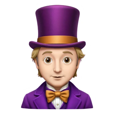 Willy wonka sticker