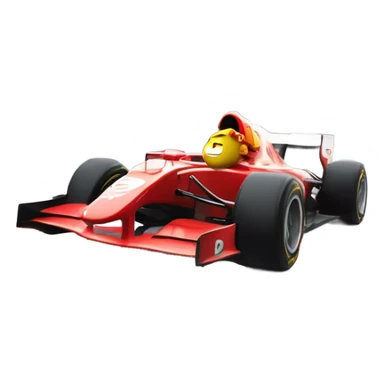 F1 driver racing in Monaco sticker