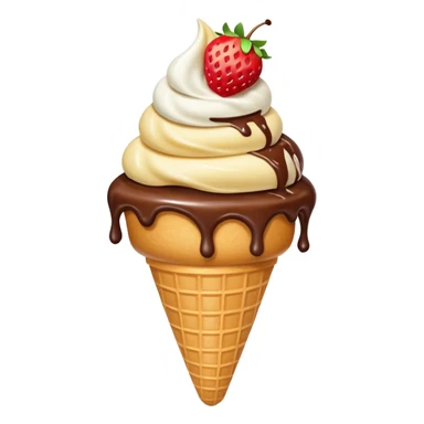 ice cream punched  sticker